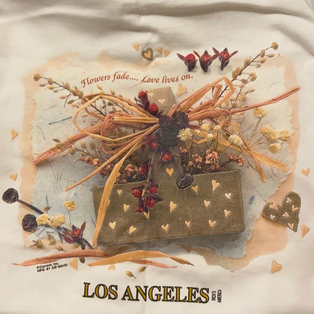 Y2K NWOT vintage LA Los Angeles tourist tee